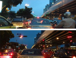 stuck in traffic สำนวนภาษาอังกฤษ